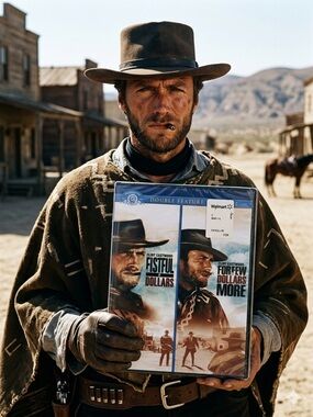 Clint Eastwood Double Feature DVD A Fistful of Dollars & For a Few Dollars More